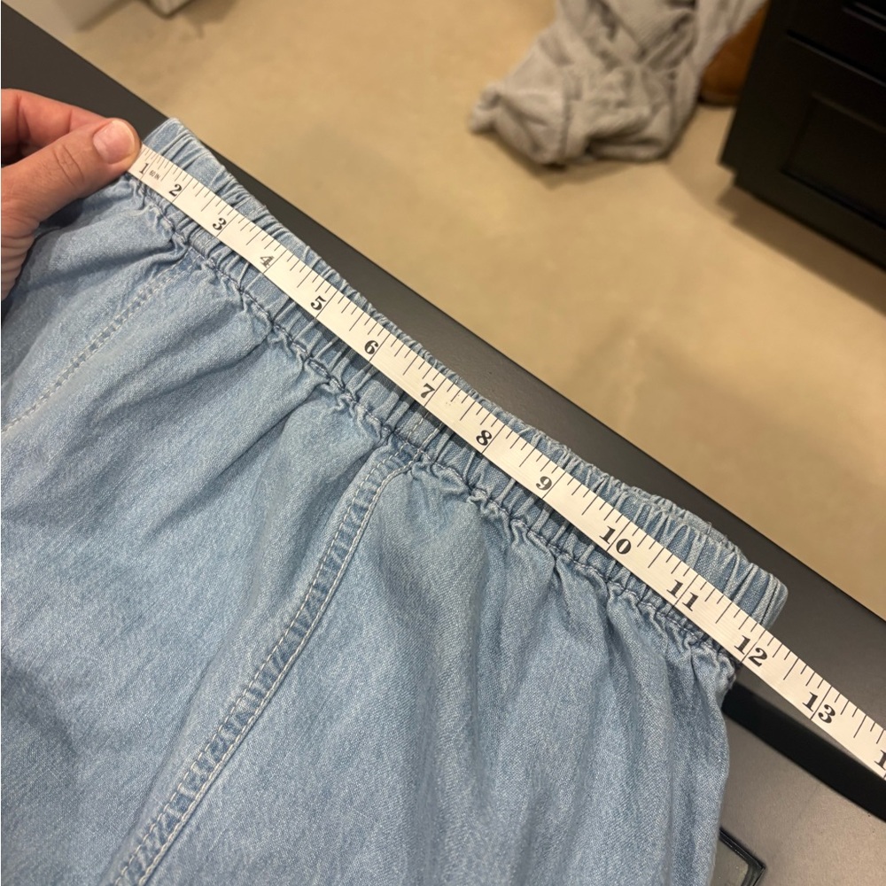 Free People Sky Blue Drawstring Pants - Picture 8 of 11